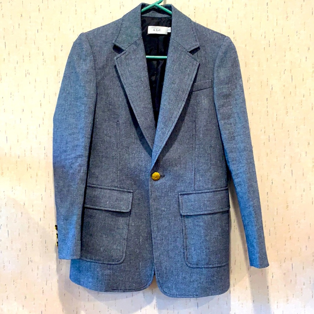 A.L.C denim blazer